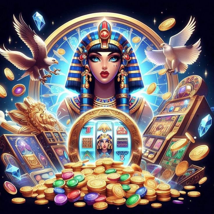 নিয়ন আলোয় 77acb মোবাইল গেমিং দৃশ্য